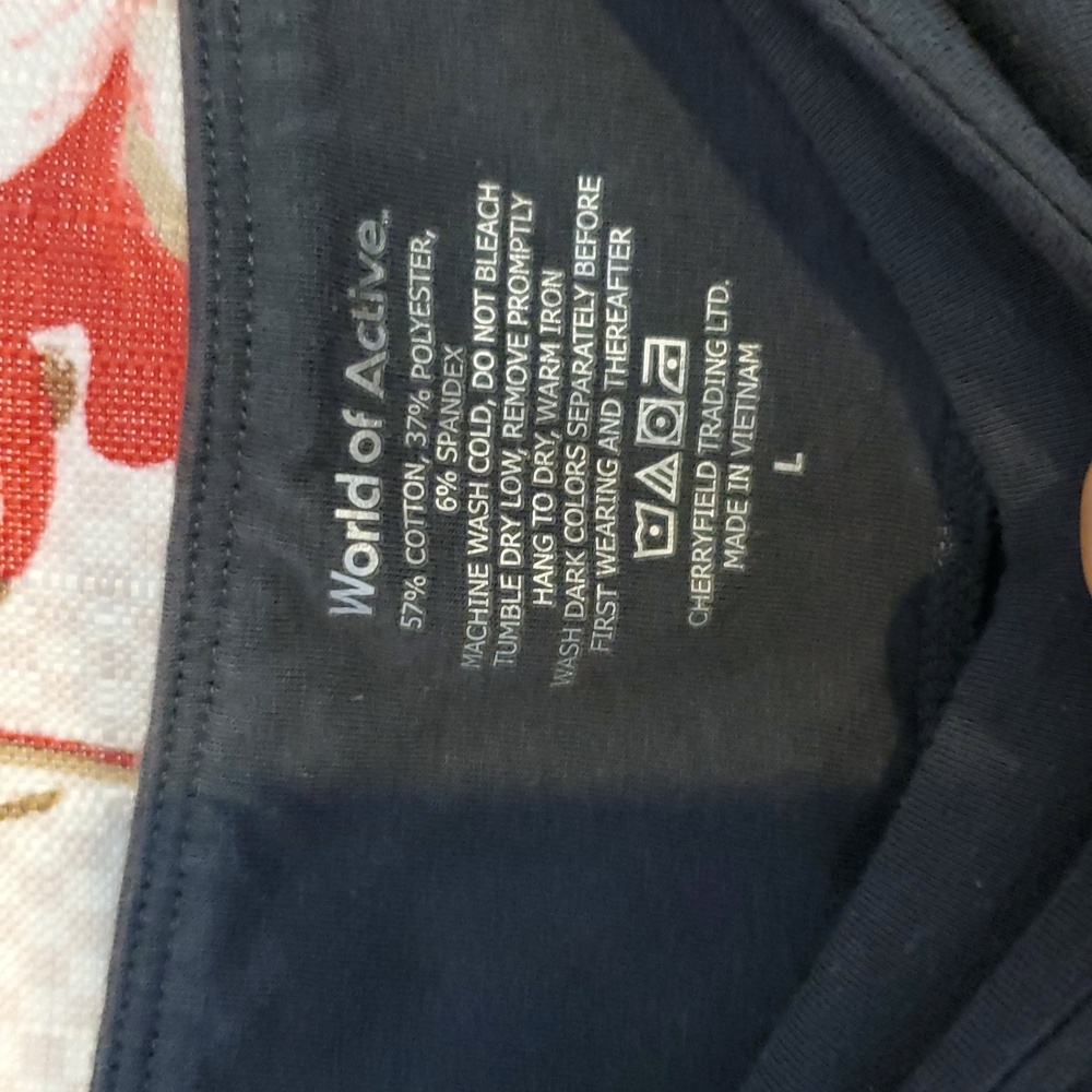 World of Active Dark Grey pants Large - Picture 2 of 2